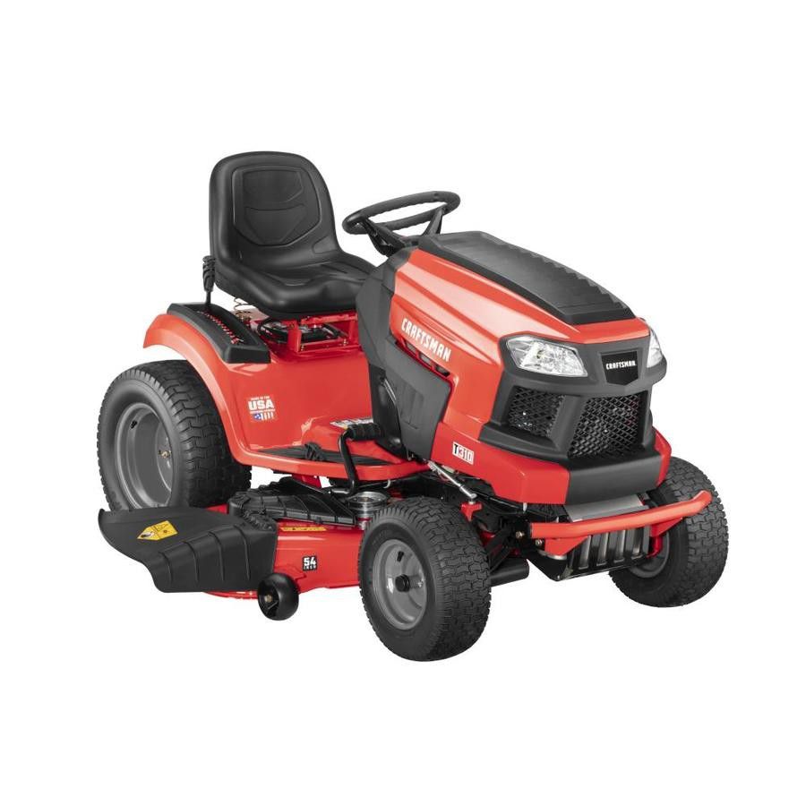 CRAFTSMAN T310 Turn Tight 24-HP V-twin Hydrostatic 54-in Riding Lawn Mower with Mulching Capability