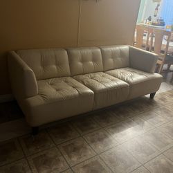 Leather Couch 