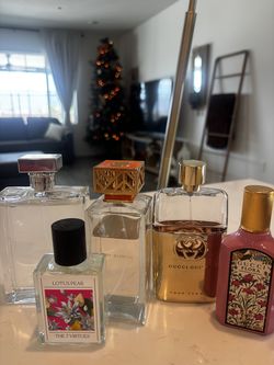Lot of perfume