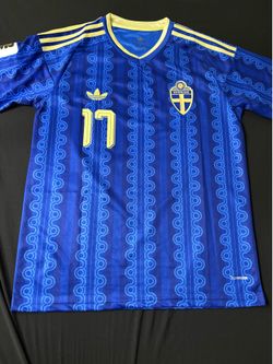 ⚽️🇸🇪 Sweden Home World Cup L jersey #17 Gyokeres 🔥⚽️🇸🇪