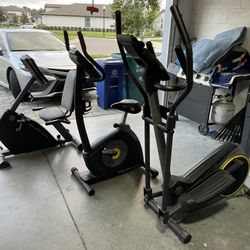 Exercise Equipment  (3) Eliptical/bikes   $500 Obo