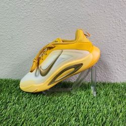 Nike A'One University Gold Metallic Gold HF7001 700 Kids Size 4Y - Brand New