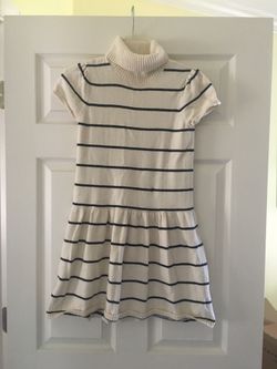 EUC Land’s end girls sweater dress