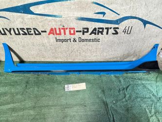 w/damage 2023 - 24 - 2025 HONDA CIVIC TYPE R LEFT ROCKER PANEL MOLDING OEM AY67823