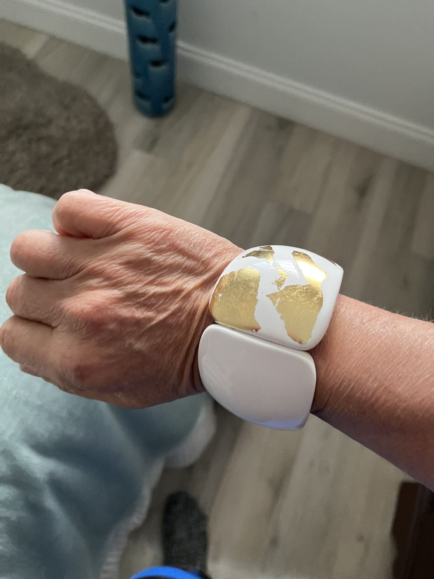 Bracelet White And Gold