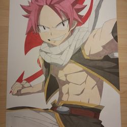 Anime Artwork - Natsu Dragneel (Fairy Tail)