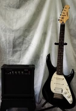 Carlo Robelli electric guitar and new 20 watts amp