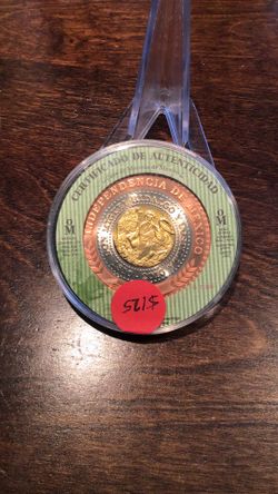 Tri Metal Mexico Coin 