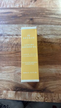 Luxury shower oil