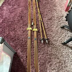 Bonna Wooden Cross Country Skies 