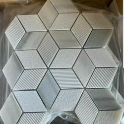  ️🔥🔥‼️🔥🔥‼️(Tampa Bay) Mosaicos Mosaic Hexagon Antislipery , Mosaicos antiresbalante Para Duchas Y Regaderas 