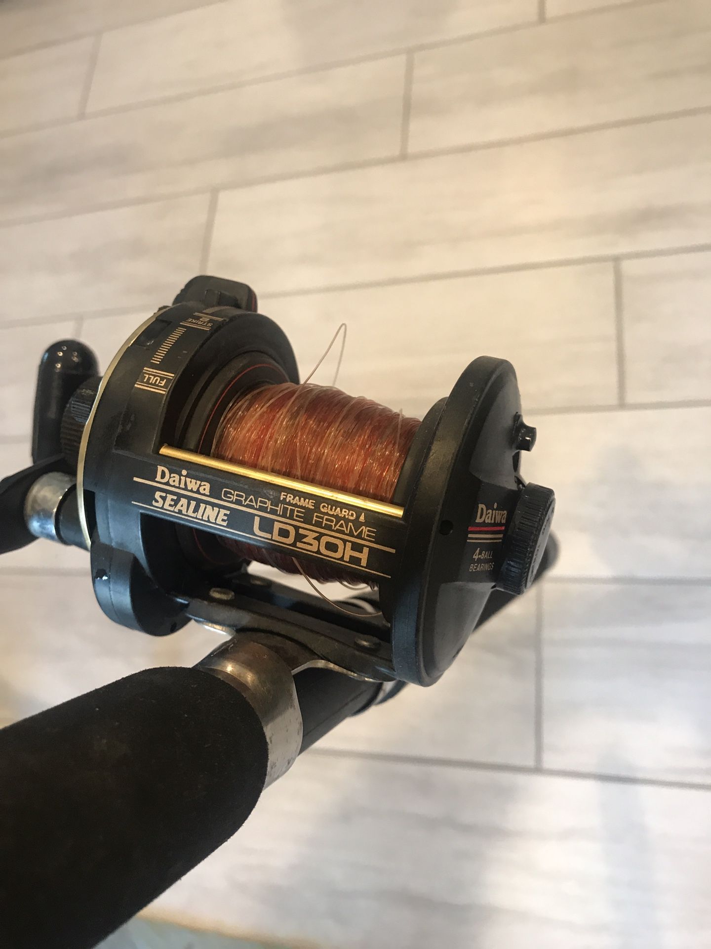 Daiwa Sealine LD30H Fishing Rod Reel Combo