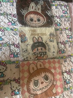 Cute character tote bags