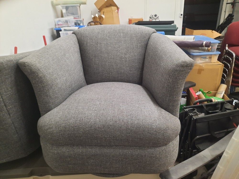 Newly Reupholstered Swivel Chairs