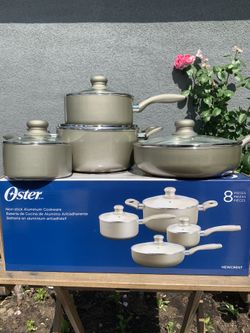 Batería de cocina de cerámica de ocho piezas