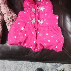 Girls Cute Coat Size 3T And 4T