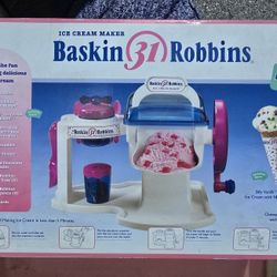 Baskin & Robbins Ice Cream Maker
