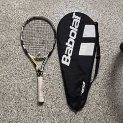 Babolat Aero Pro Drive Jr Tennis Racket + Authentic Babolat cover