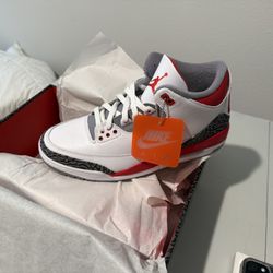Brand New Air Jordan 3 Size 10 Great Xmas Gift