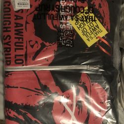 Red Asaali X Cough Syrup Hoodie