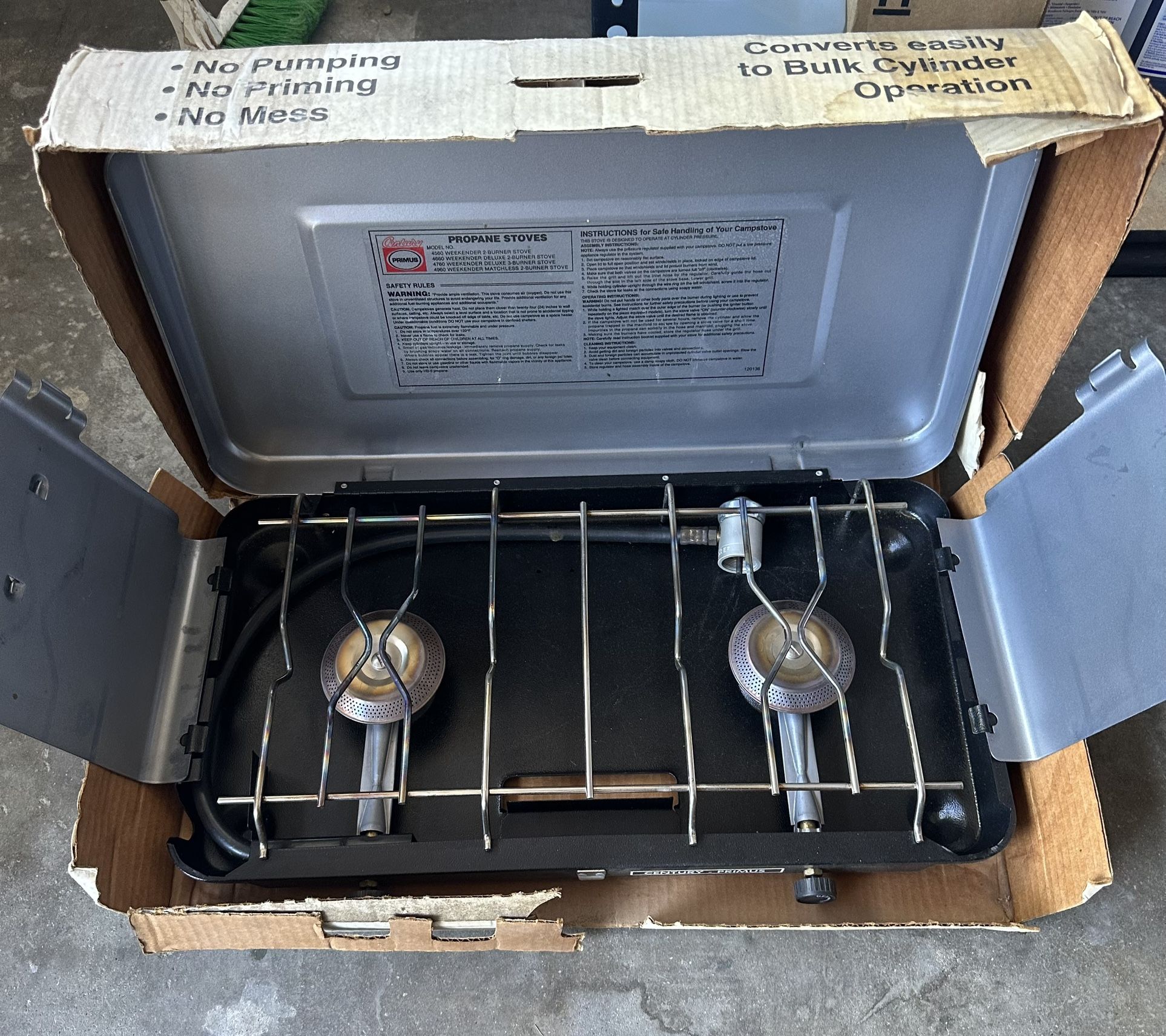 Century Lpg Camping Oven Backpacking Stove Campy Gear Chubby In