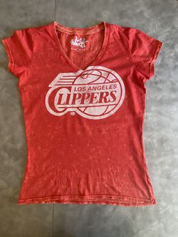 Los Angeles Clippers Red Women’s T-shirt, Size Large
