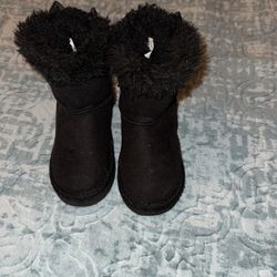 Girls Bow Boots 