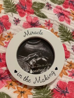 Picture frame for ultrasound picture
