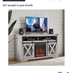Fireplace TV Stand (NEW)