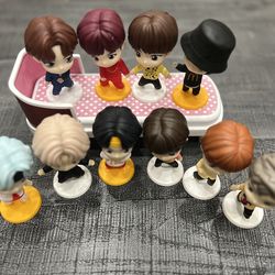 BTS McDonald's Collectible Figures Set (10)