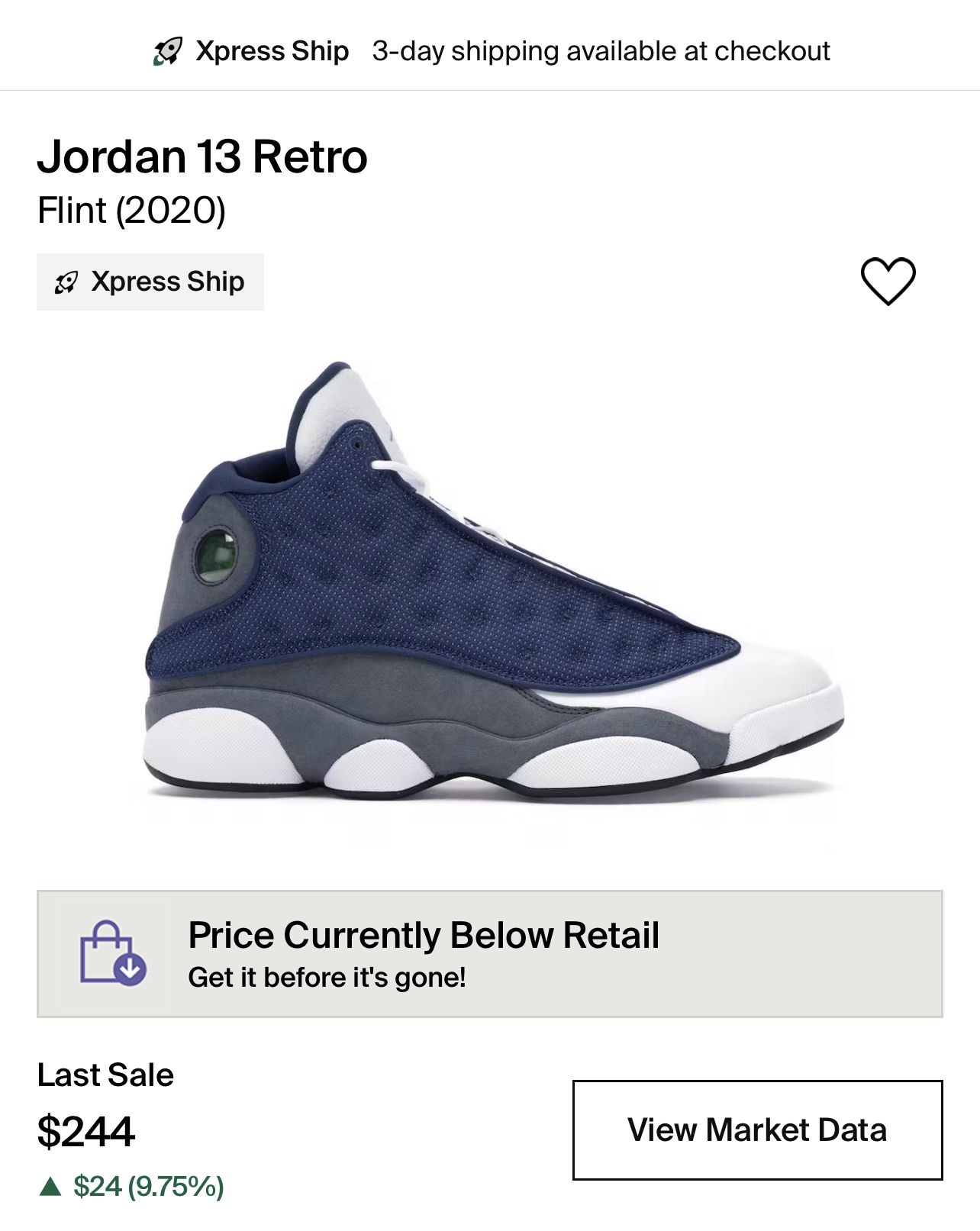 Jordan 13 Retros Flint (2020)