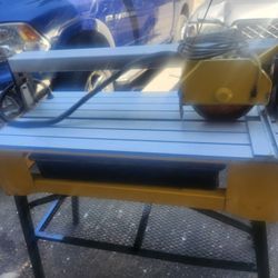 24" Tile Saw With Stand