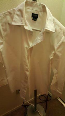 White collar shirt