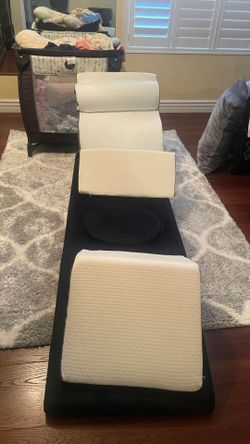 : BBL Bed + Wedge Pillows