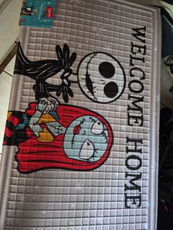 Nightmares before Christmas mat