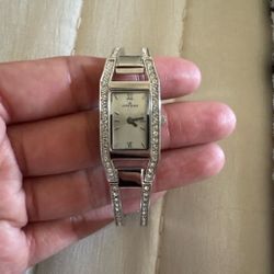Anne Klein Women's Crystal Bracelet Watch
