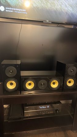 Brand new speakers all 3 sides and center