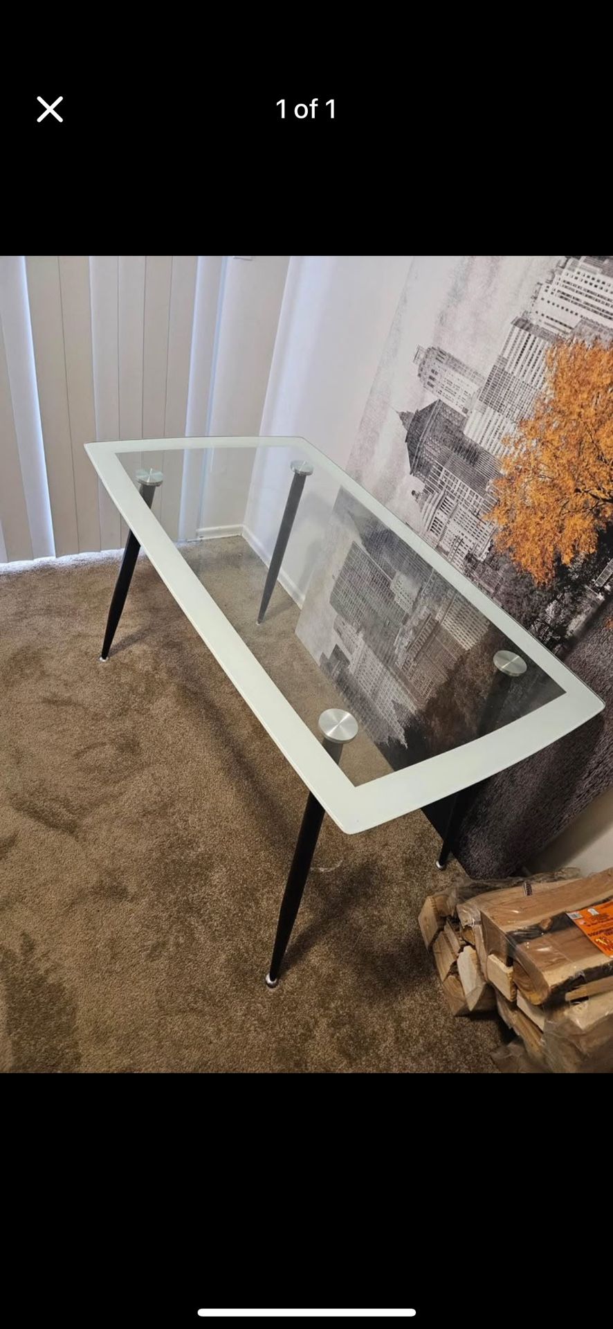 Glass Dining Table