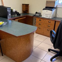 Home Office U Shaped Desk