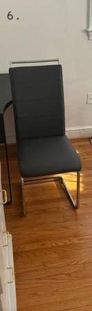 Gray task chair