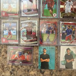11 Card Soccer Lot 