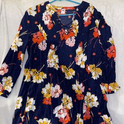 Women’s Navy Fall Dress