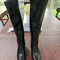 Just fan High Black Boot 