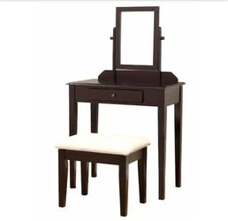 3-Piece Expresso Vanity Set - FROM LUX INTUS LLC (DELIVERY & ASSEMBLY)