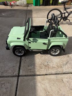 LAND ROVER KIDS CART