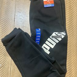 PUMA Youth Jogger, Black, Large (14/16)