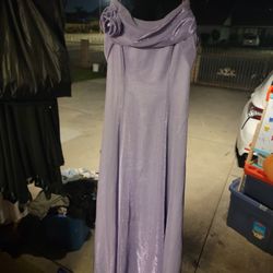 Lavender Long Dress