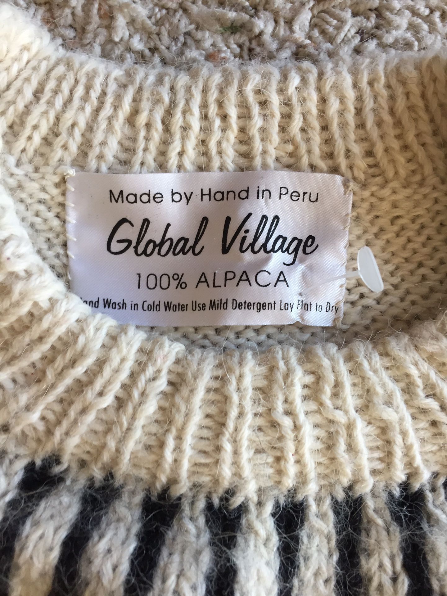 Hand Made Peruvian Sweater