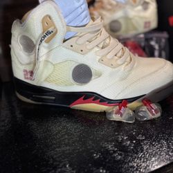 Jordan 5 Retro Off-White Sail (11)