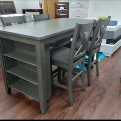 CAITBROOK COUNTER HIGH KITCHEN TABLE!!! MUST MENTION AD FOR THIS AMAZING DEAL!!! JUST $50 DOWN AND NO INTEREST!!! SAME DAY DELIVERY!!!